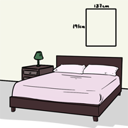 double bed